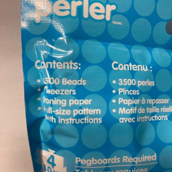 Perler Dinosaur Tyrannosaurus Rex T Rex Bead Kit Pegboard NOT Included Crafts - Picture 11 of 16